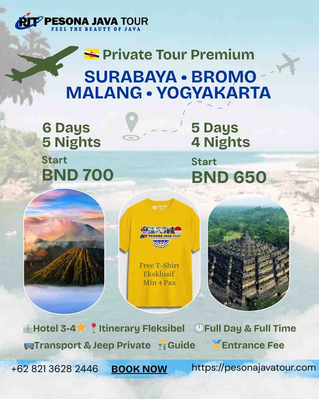 Surabaya - Bromo - Malang - Jogja
